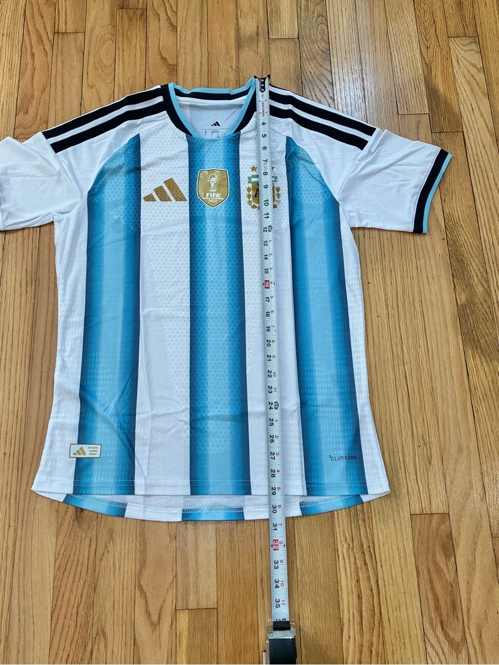 adidas Argentina Men's Home Soccer Jersey - Player Version
